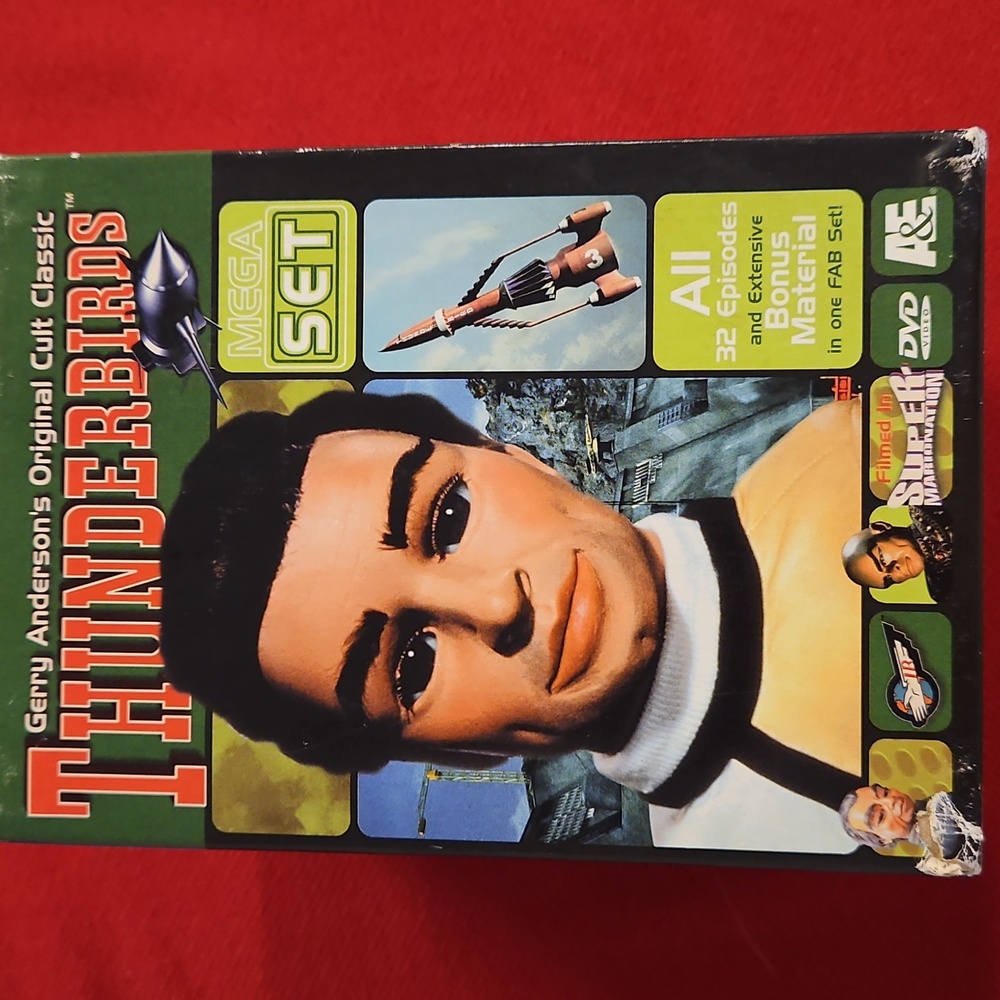 Gerry Anderson's Thunderbirds Mega Set 32 episodes DVDs Original Classic Series